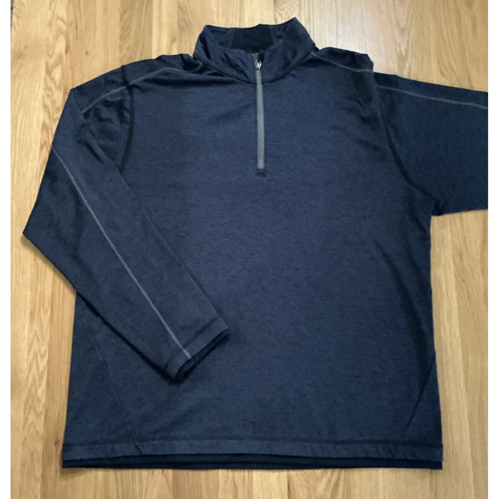 Tommy Bahama IslandZone Quarter Zip Sweatshirt L Blue – Tech Fabric